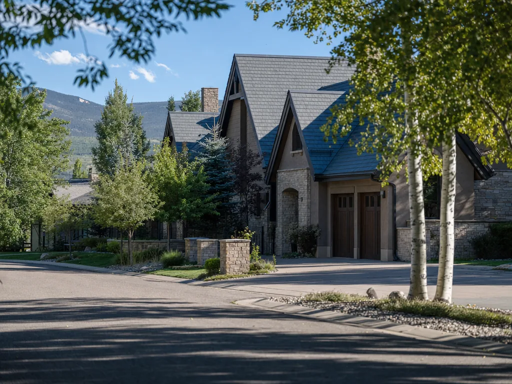 Luxury built-in kitchen in a Bow Mar, Colorado home