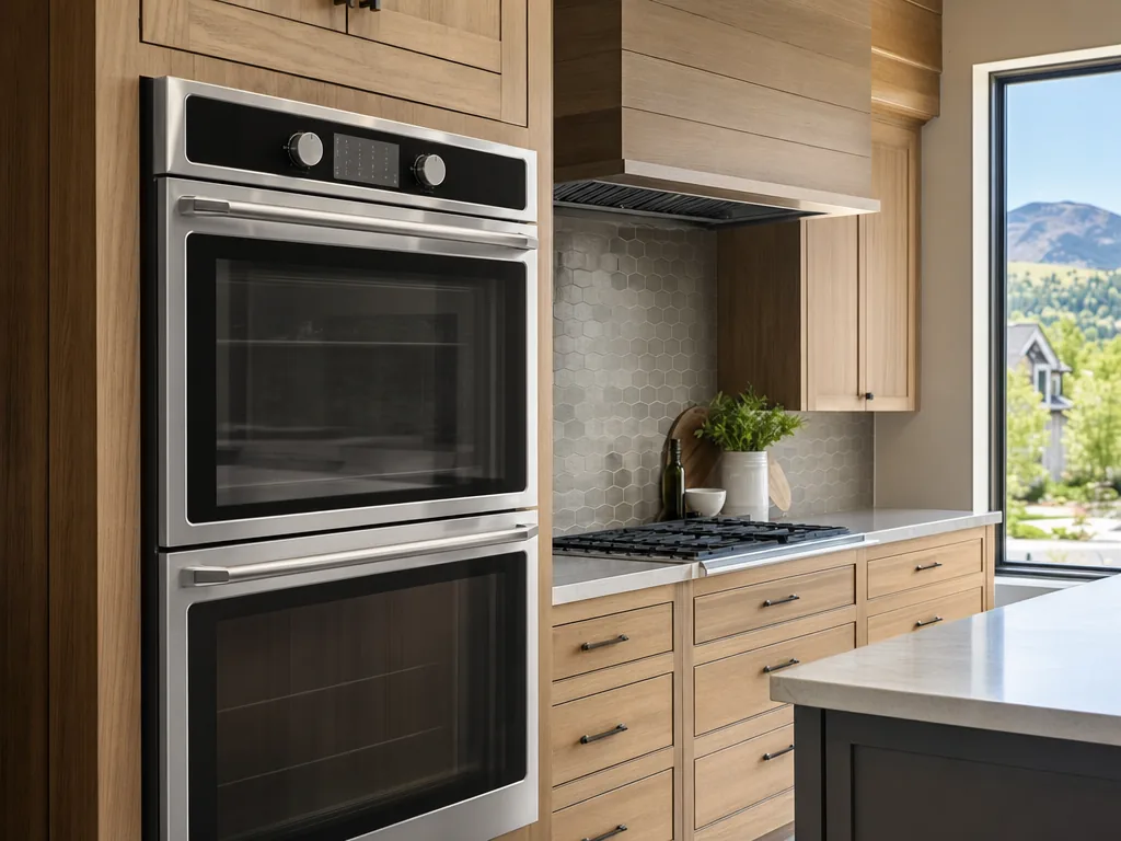 Luxury built-in kitchen in a Broomfield, Colorado home