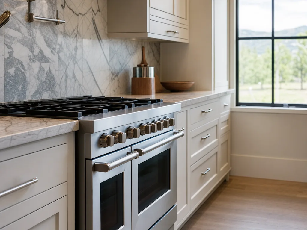 Luxury built-in kitchen in a Cherry Hills Village, Colorado home