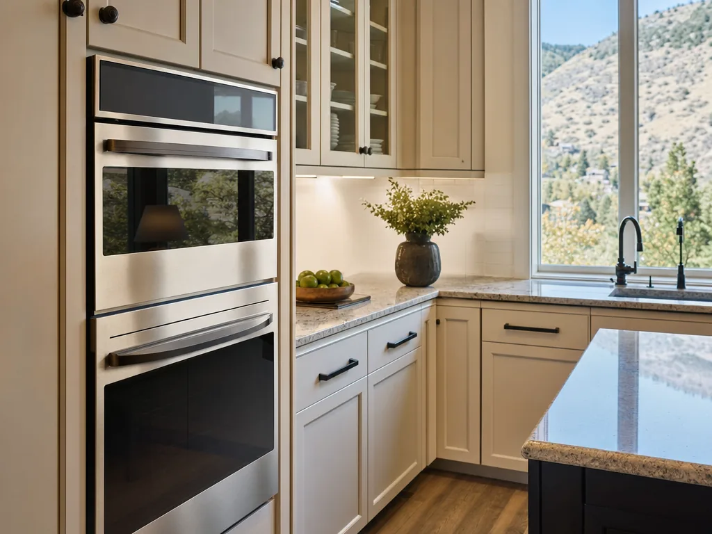 Luxury built-in kitchen in a Golden, Colorado home