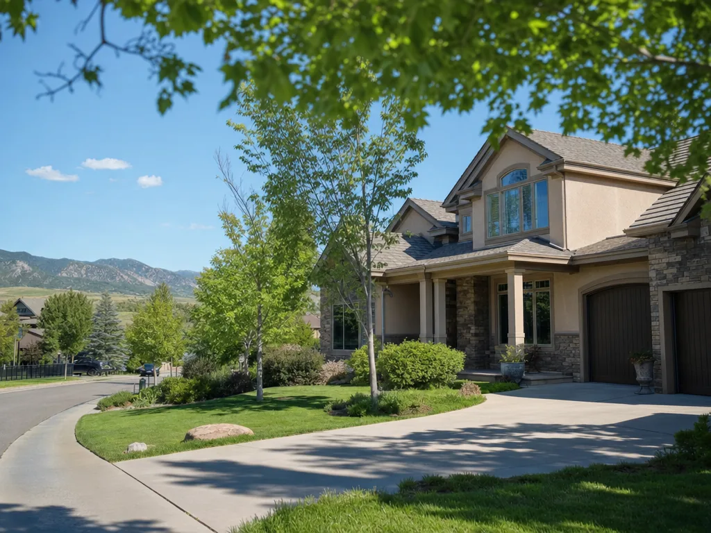 Luxury built-in kitchen in a Lafayette, Colorado home